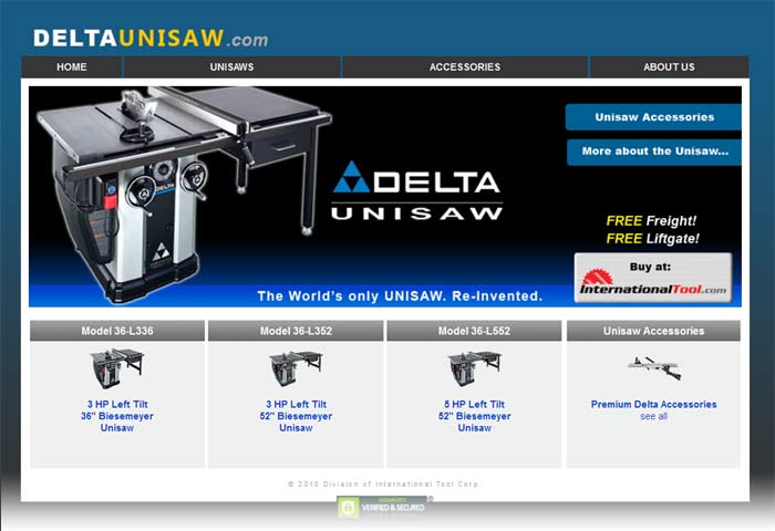 DeltaUnisaw.com