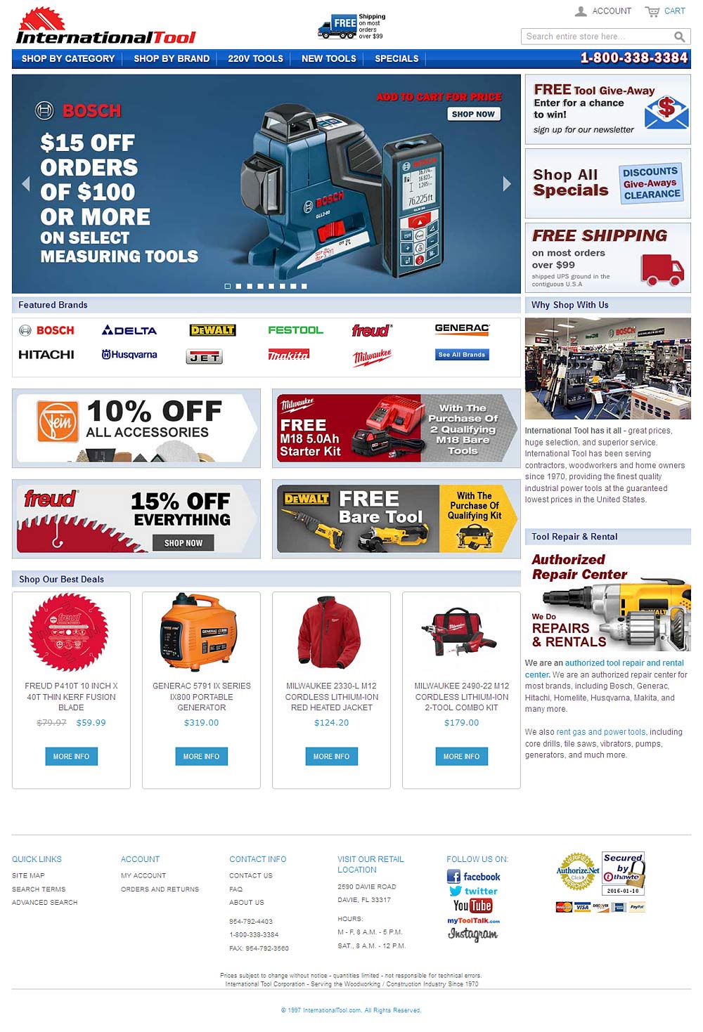 International Tool Home Page