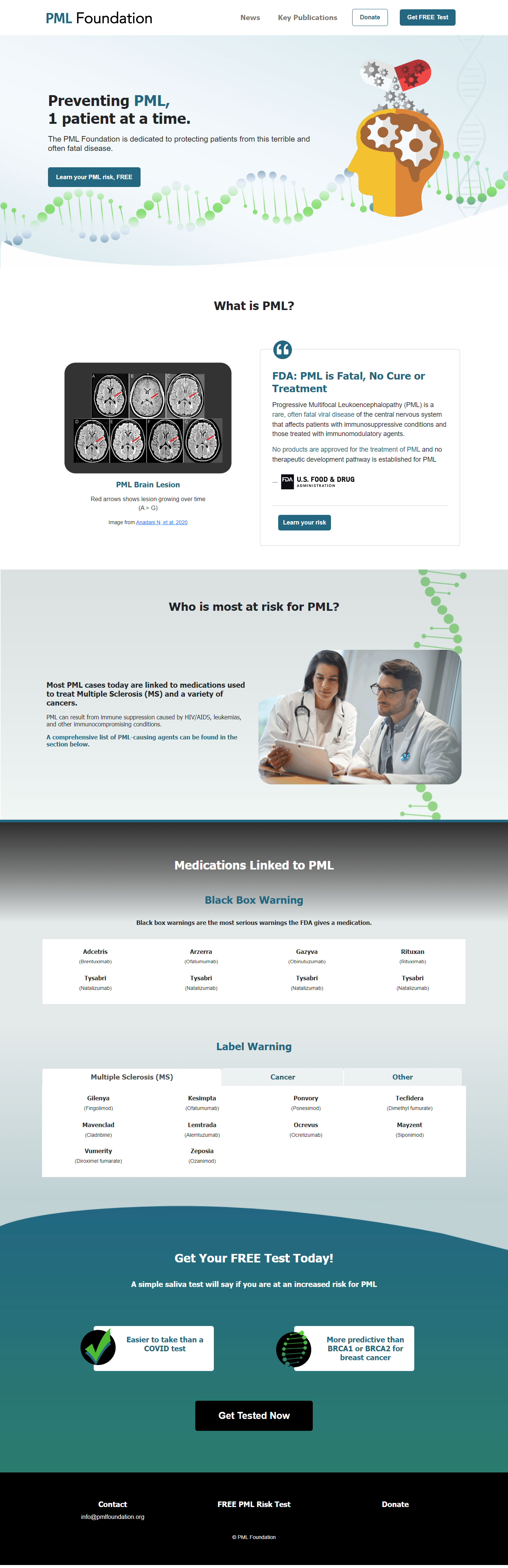 Landing Page, HTML